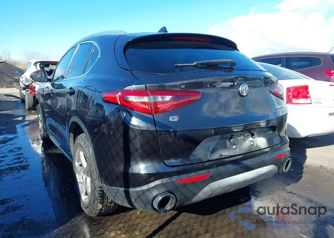 2018 Alfa Romeo Stelvio Awd z USA, uszkodzony, nr VIN ZASFAKAN6J7B73048